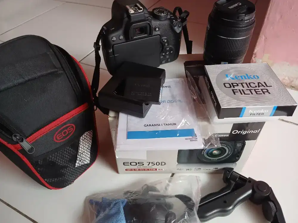 Kamera cannon 750D