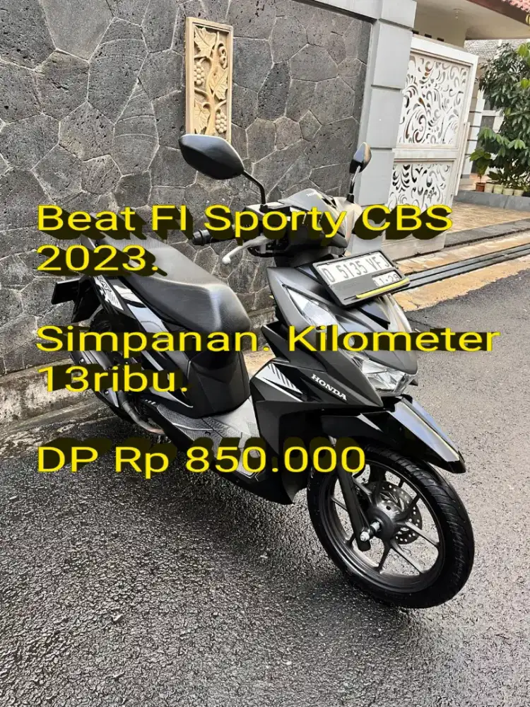 Beat 2023. Pajak ON. Simpanan. Like New. Standar.Mulus. Cash/Kredit/TT