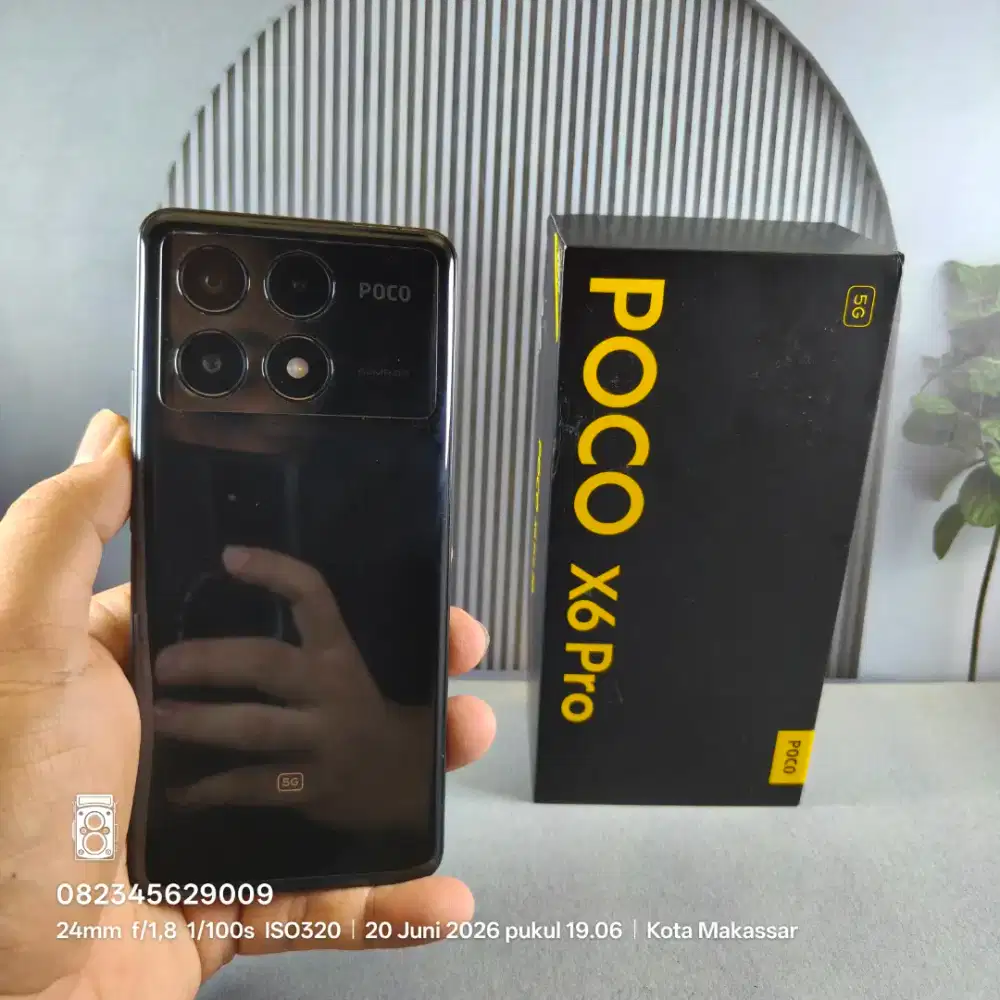 POCO X6 PRO 12/512 GB BEKAS