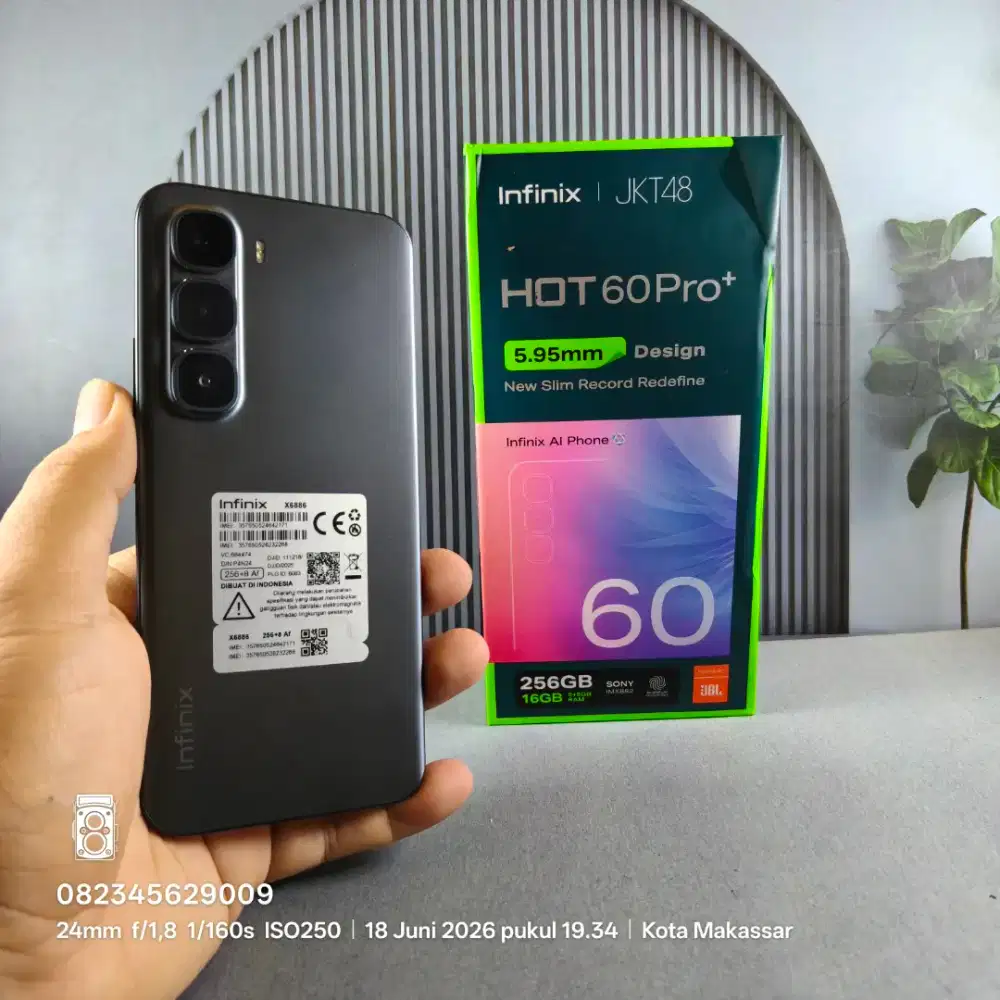 INFINIX HOT 60 PRO + 8/256 GB BEKAS