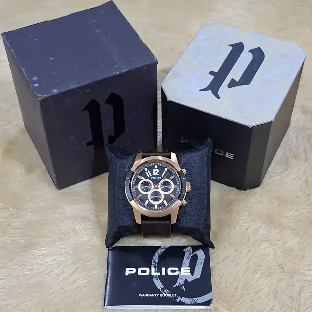 Jam Tangan Police Scrambler (Original, Bukan KW²)