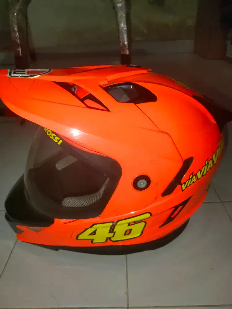 jual helmet peddok knalpot