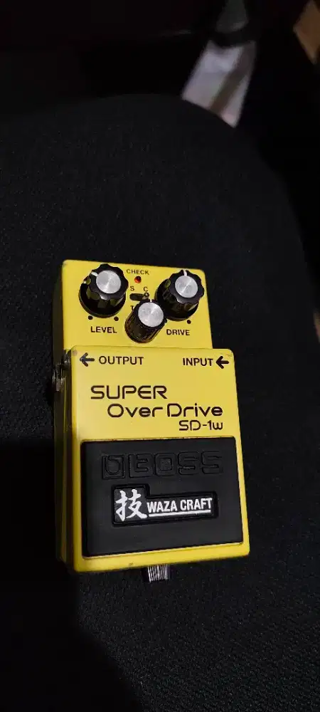 Super over drive BOSS SD1 waza craft