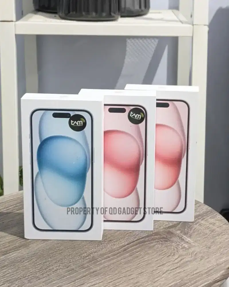 New iPhone 15 128GB Garansi RESMI iBox 1 Tahun Murah aja