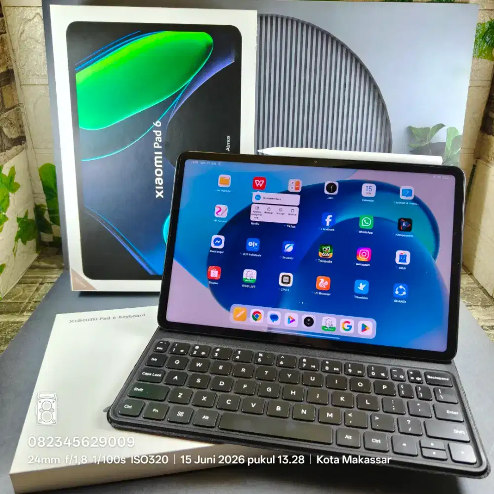XIAOMI PAD 6 RAM 8/256 GB BEKAS