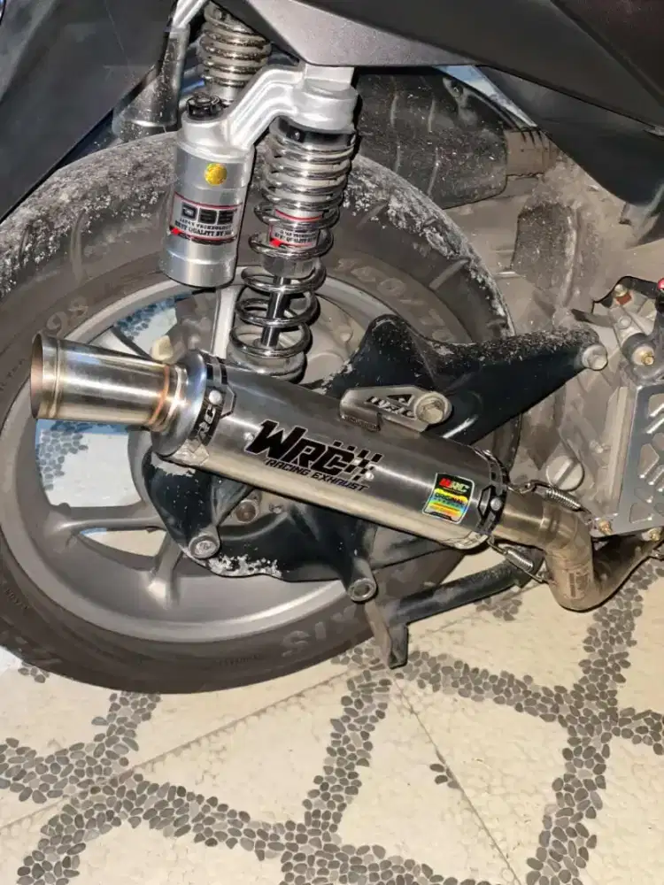 di jual knalpot wrc bekas masih mulus suaranya