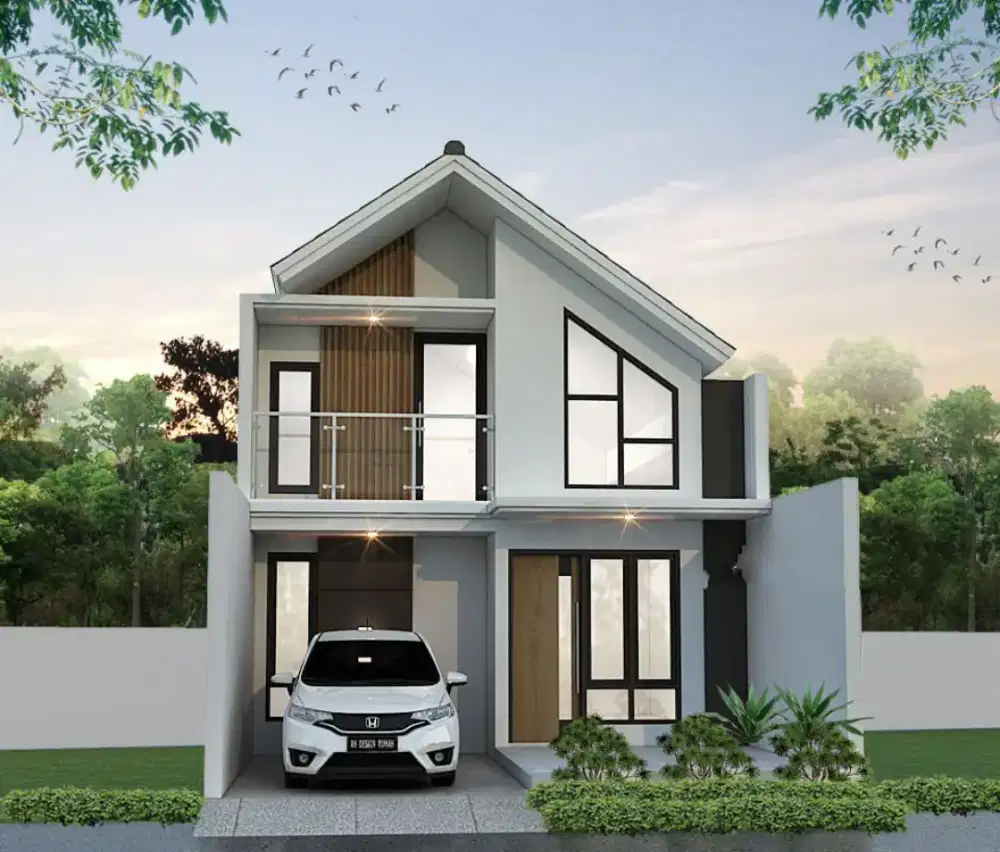 Rumah mezzanine di tajur halang bogor dekat jalan kemang , 3 kamar