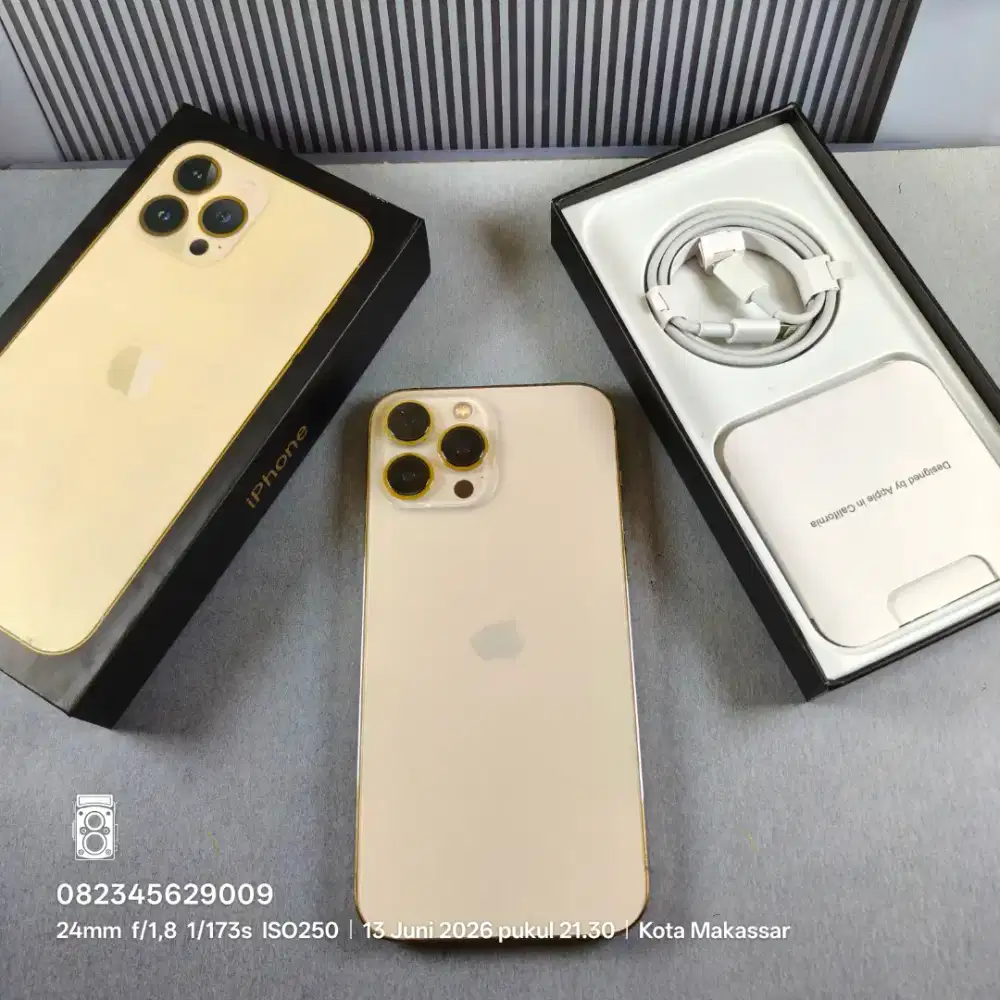 IPHONE 13 PRO MAX 256 GB GOLD TERDAFTAR