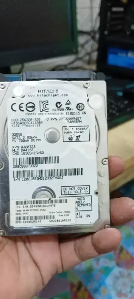Hardisk Internal Laptop Sentinel 100