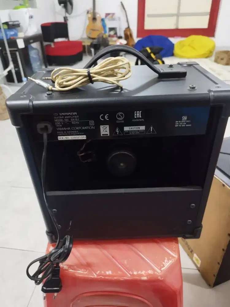Dijual Amply gitar Yamaha GA-15 II Tes Suara Bisa di coba