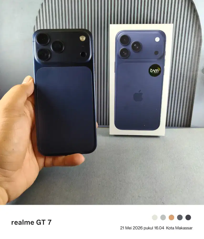 IPHONE 17 PRO MAX 256 GB BIRU