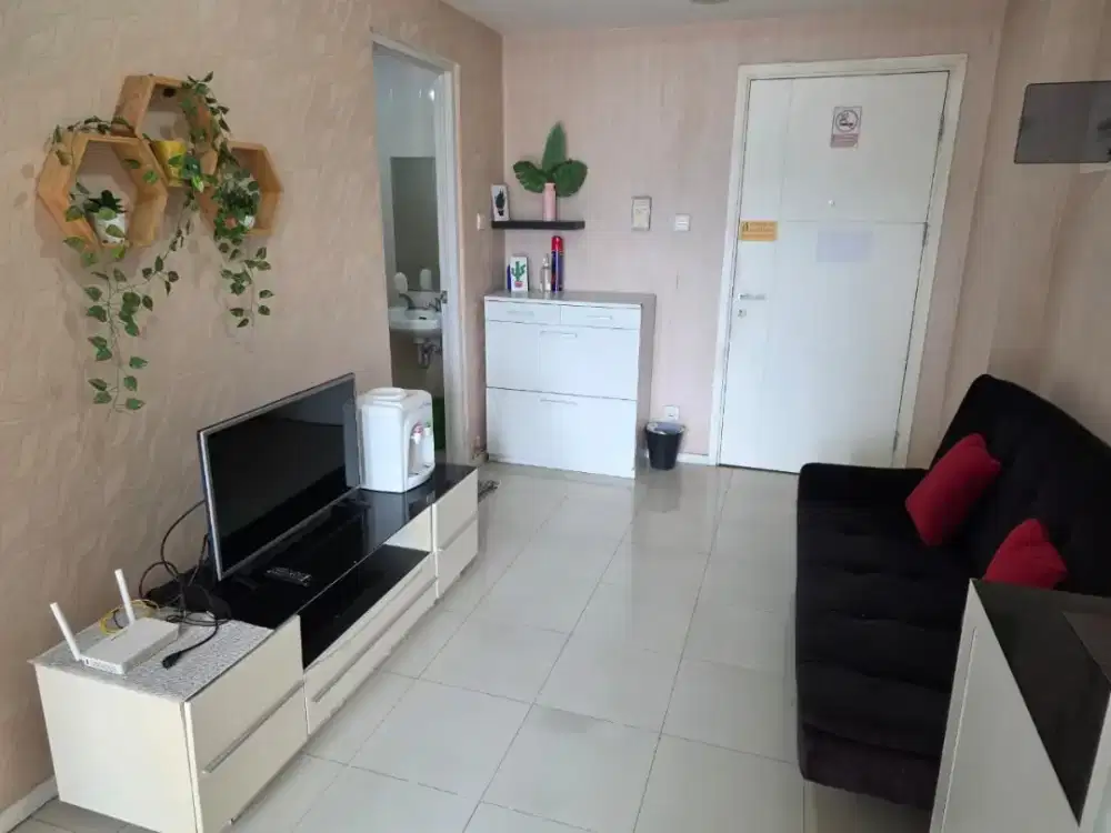 For Rent Apartment Parahyangan Residence 2 BR Lantai 8 Full Furnished