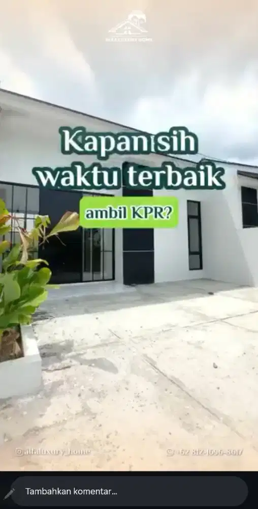 Jual hunian aman nyaman asri bebas banjir