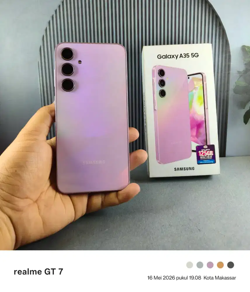 SAMSUNG GALAXY A35 5G 8/256 GB BEKAS