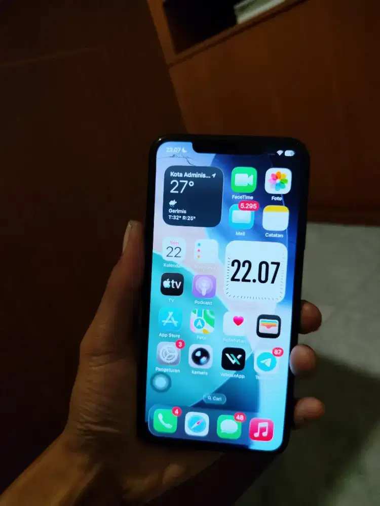 Iphone 11 promax 256gb inter Indosat only