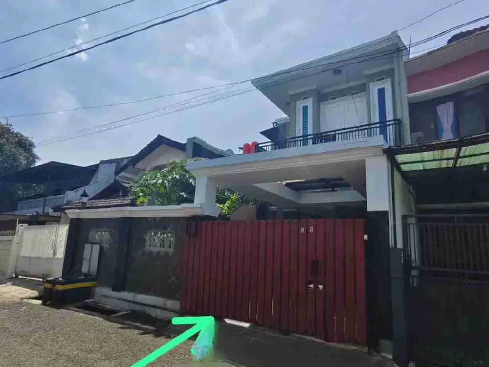 Dijual Rumah Bangunan Bagus dan Bebas Banjir Kavling Diskum