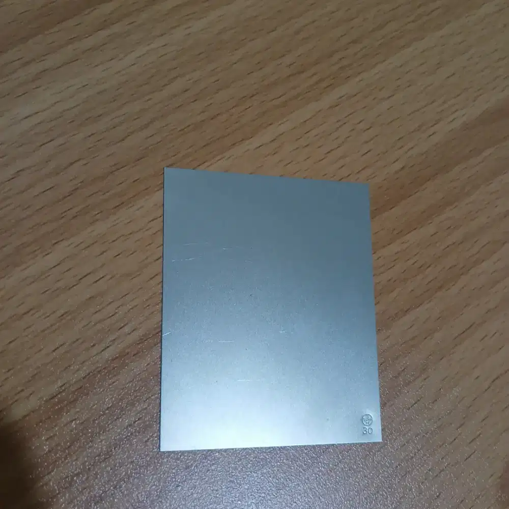 Plat Platinum (91% Nikel 1% Perak)