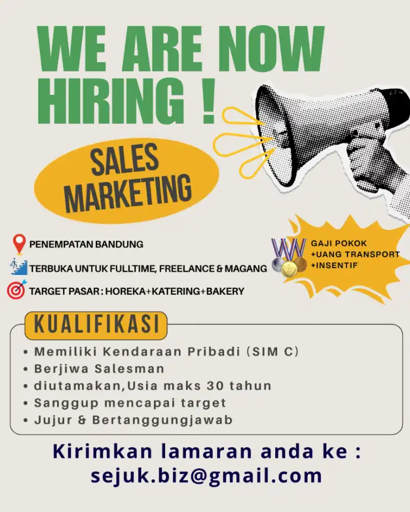 Sales Marketing HoReCa