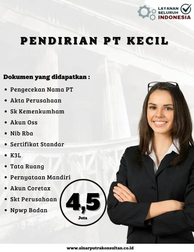 Jasa Pendirian PT | CV | PMA Termurah Se-Indonesia