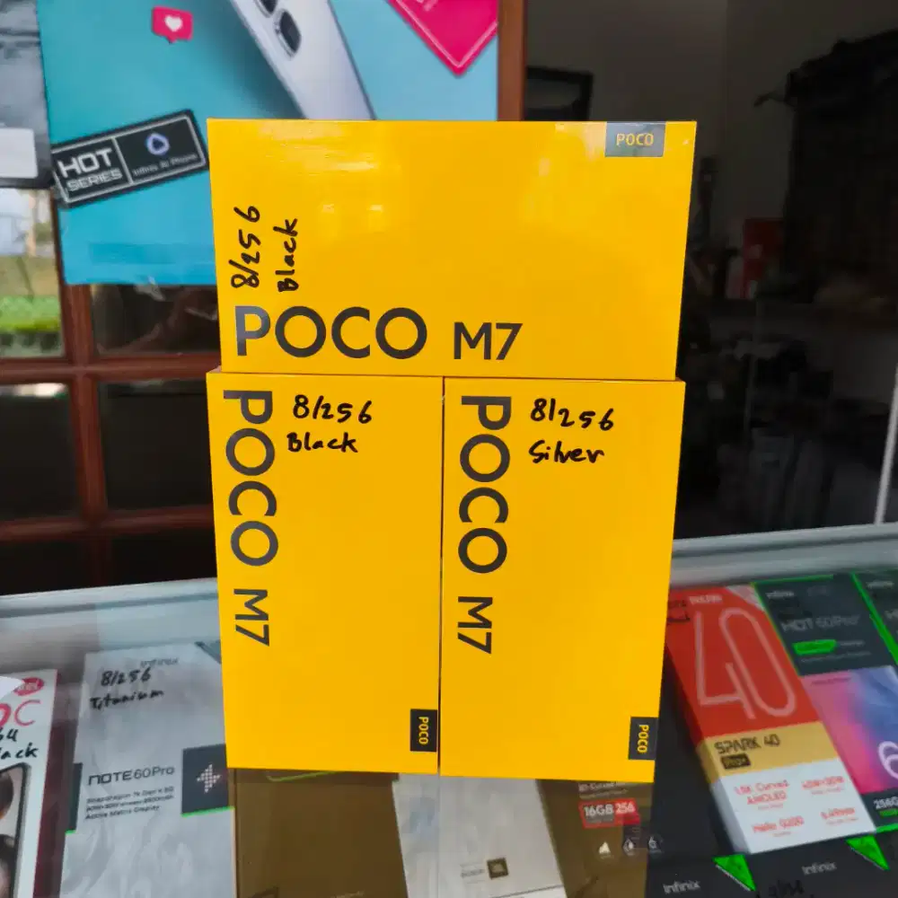 POCO M7 8/256 256GB new resmi bnib