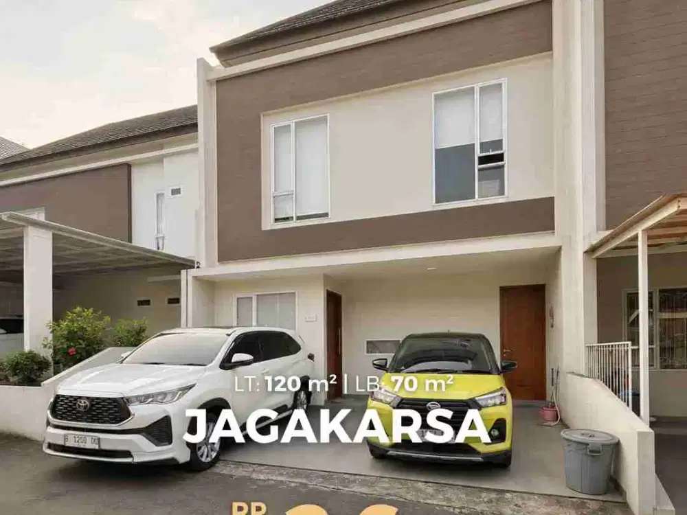 Dijual rumah dalam townhouse di jagakarsa, jakarta selatan