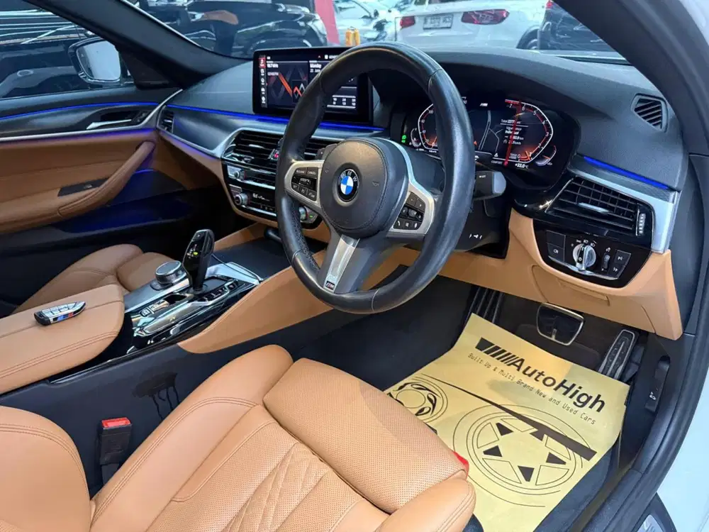 DP10% [Km22.000] 520i M-Sport 2023 White Reg 2024 #AUTOHIGH