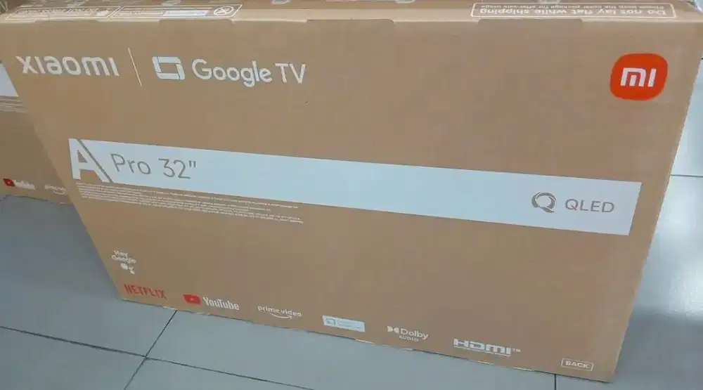 NEW 2026 Xiaomi Mi TV A PRO 32 QLED Google TV Netflix Disney+