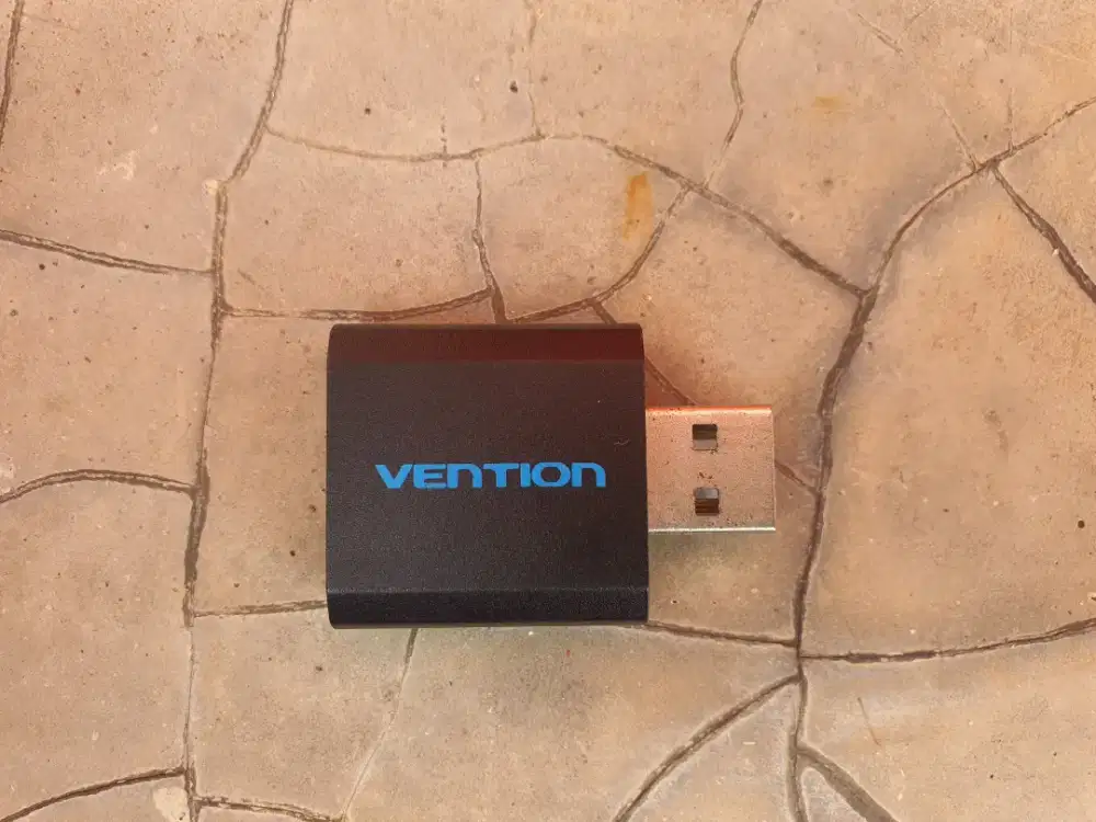 Vention adaptor suara eksternal USB ke jack audio 3.5mm