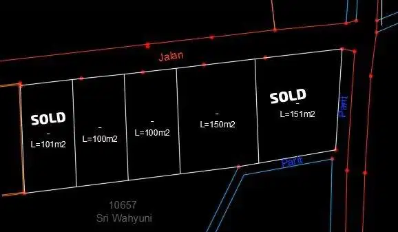 Tanah Kavling Dekat UII Luas 100m² - 150m²
