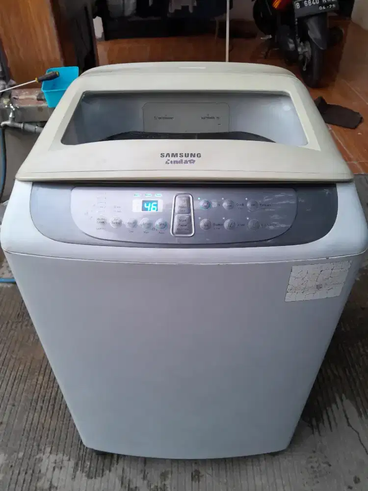 Mesin Cuci SAMSUNG 8,5 tabung Besar setara 11Kg betcover masuk