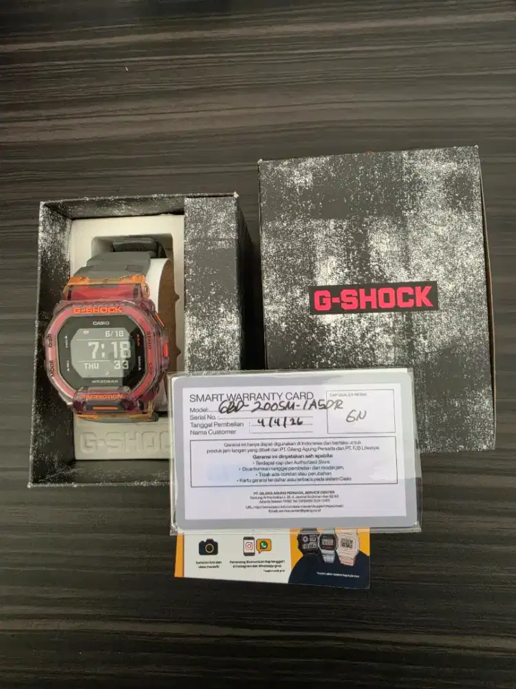 Casio G-Shock GBD-200SM-1A5DR