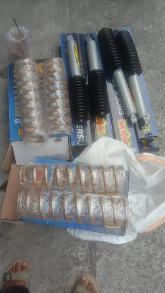 Toughdog shock & coil spring jimny 5door