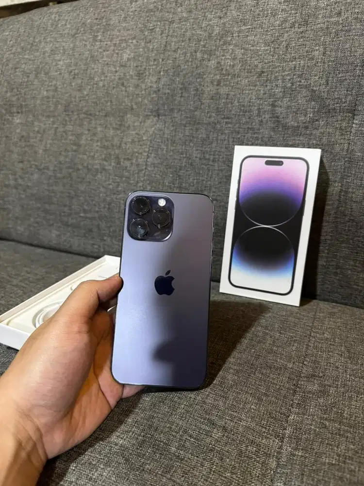 iphone 14 pro max 256gb ex inter beacukai setara ibox