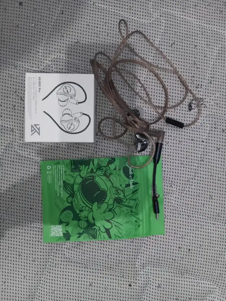 IEM KZ EDC Pro + DAC Fiio JA11