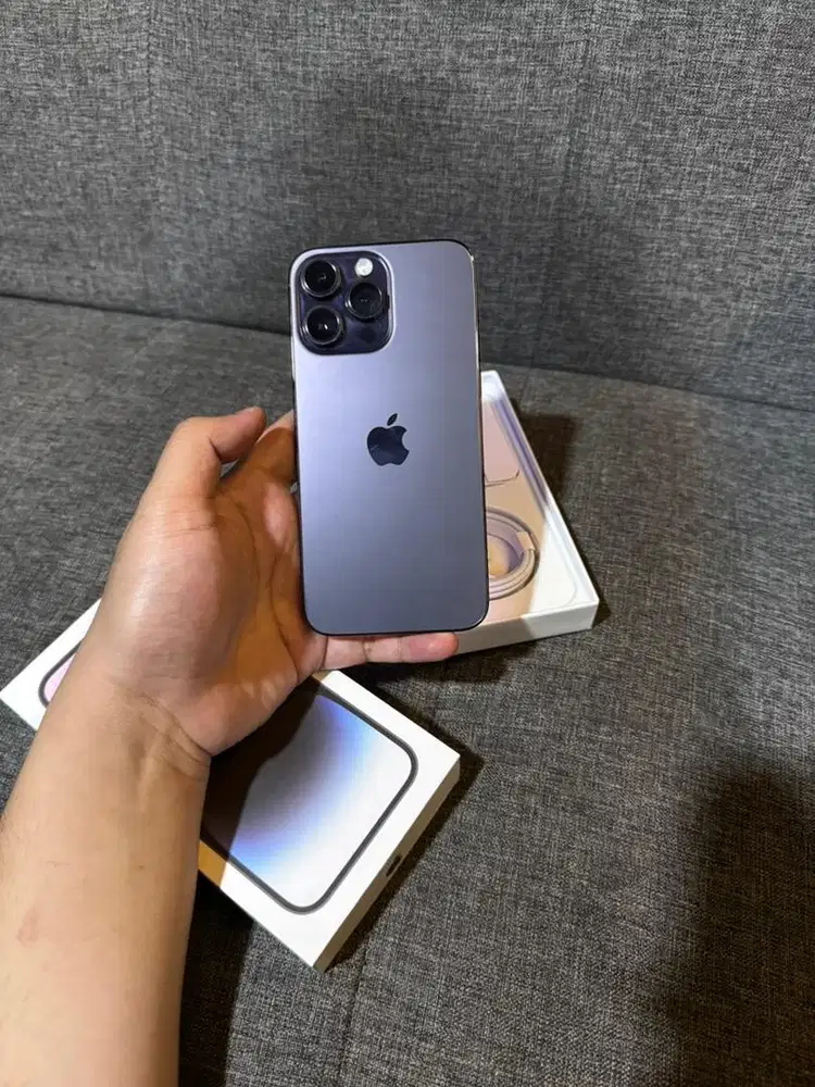 iphone 14 pro max 256gb ex inter beacukai setara ibox