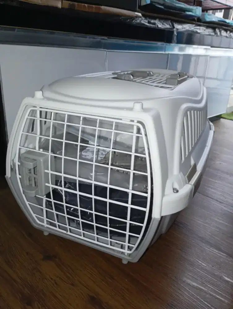 M-PETS Pet Cargo White Grey Size M