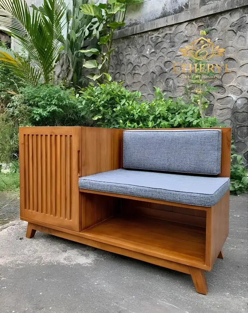 Rak Sepatu Kursi Minimalis
