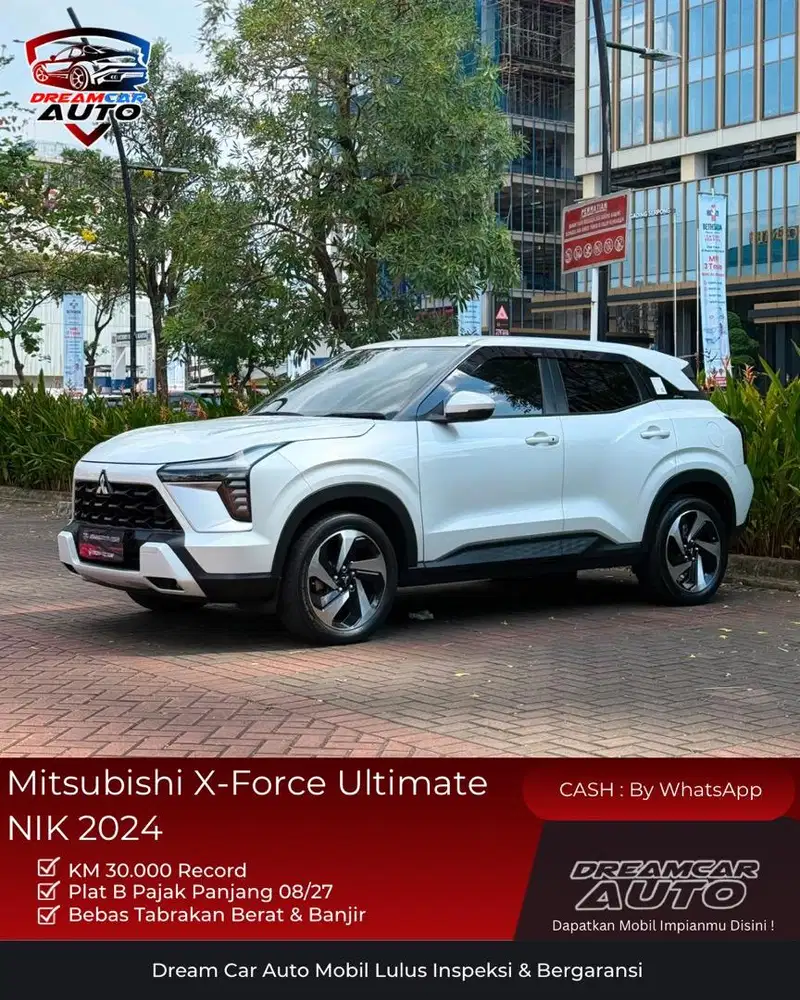 [ LOW KM 30rb ] Mitsubishi Xforce Ultimate 2024 non diamond sense DS