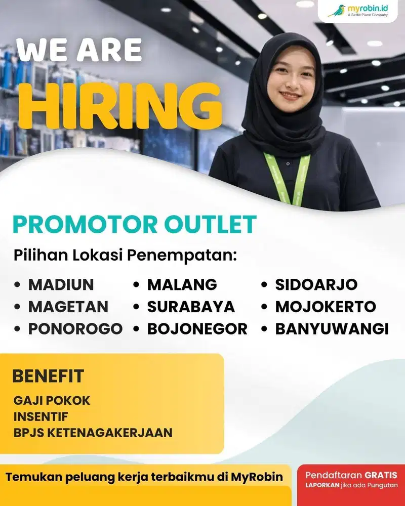 LOWONGAN KERJA PROMOTOR OUTLET