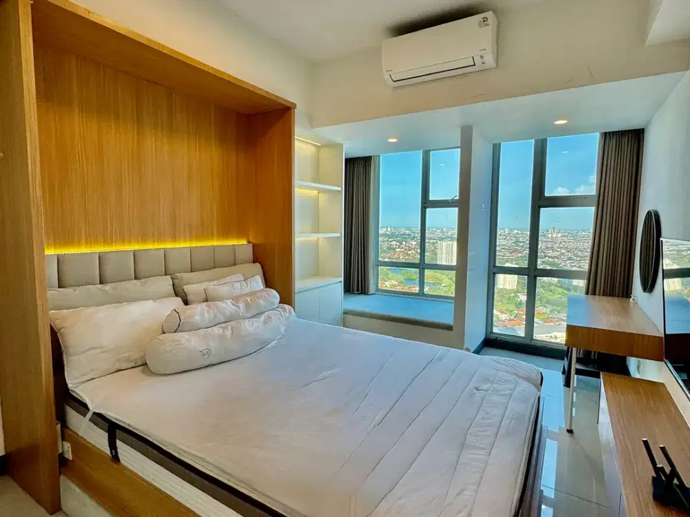 DISEWAKAN APARTEMEN BENSON PLUS LT39 FURNISH BAYWINDOW PAKUWON MALL