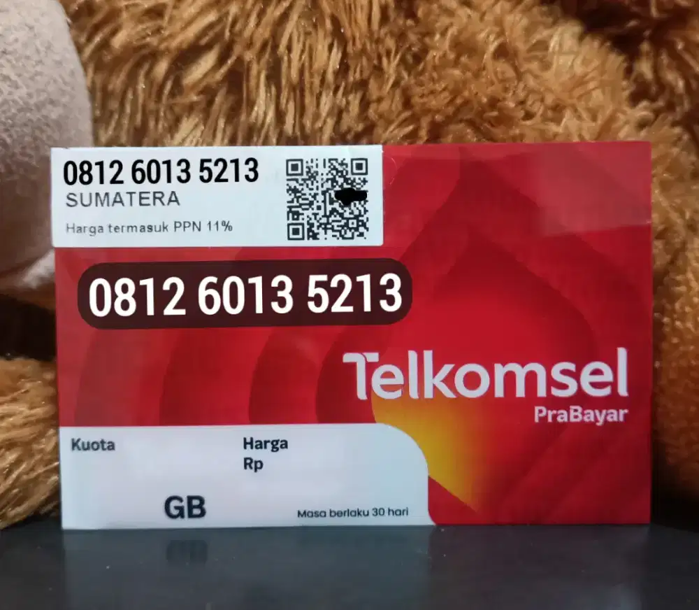 Kartu Perdana Telkomsel Nomor Rapi Seri 081260