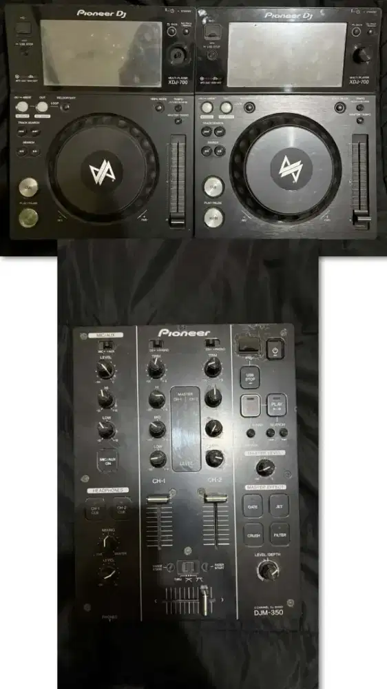 Xdj 700 djm 350 alat DJ Pioneer DJ