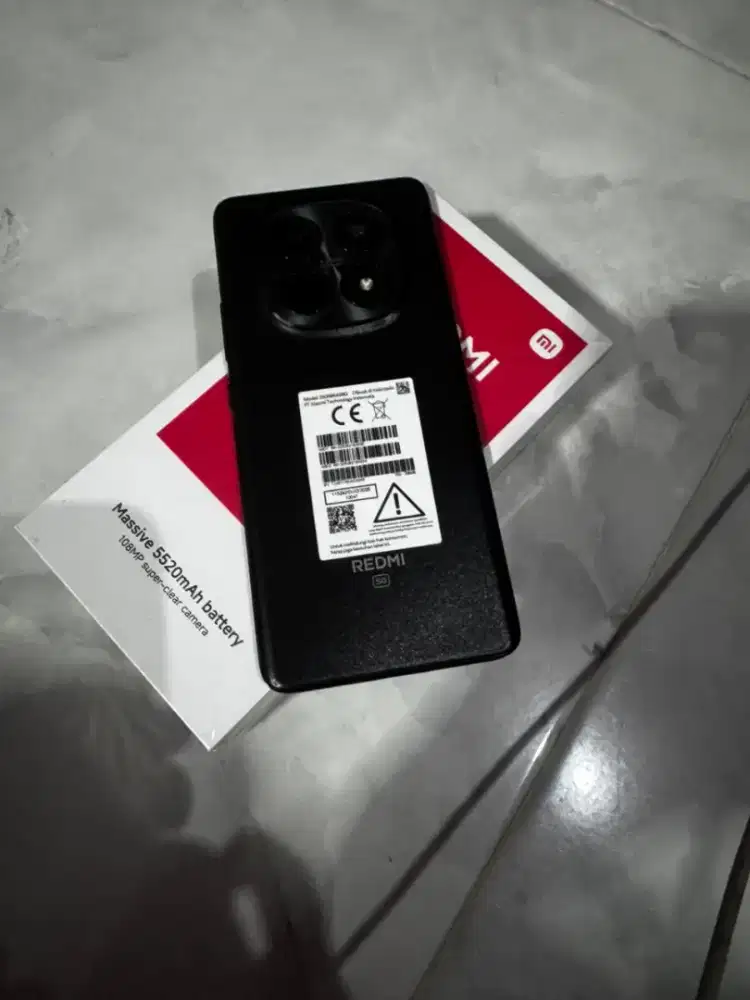 Xiaomi note 15 5G Ram 8/256gb 2 hari pakai Mulus sekali