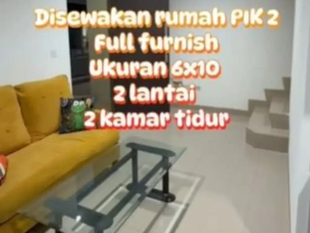 Disewa Rumah PIK2 Springville Uk 60m2 Furnished at Tangerang