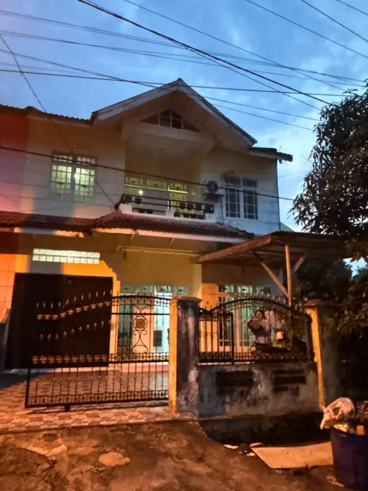 DIJUAL Rumah 2 Lantai Villa Malina Medan di Permata Raya (Ringroad)
