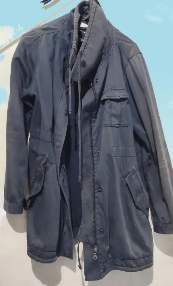 Jaket Parka dan Switer Resleting