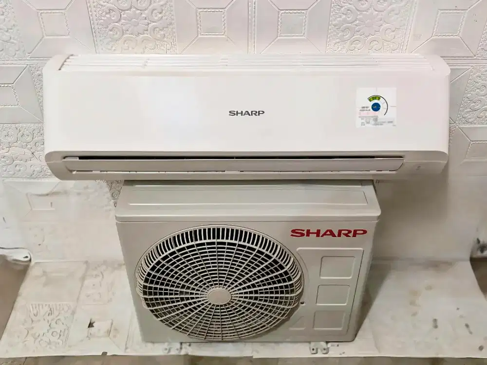 AC SHARP 1 PK TIPE TERBARU GARANSI RESMI