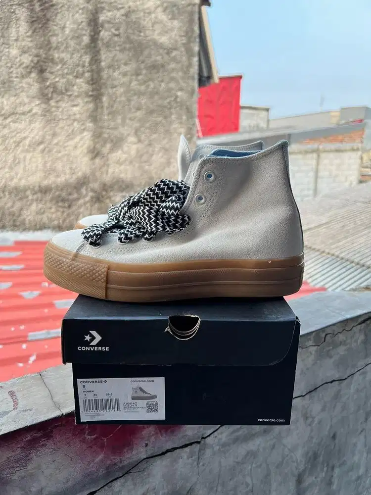 CONVERSE CT AS LIFT HI VINTAGE GUM RESMI PT MAP