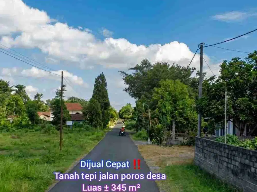 JUAL TANAH STRATEGIS AREA PONDOK KARANGGAYAM SRENGAT BLITAR