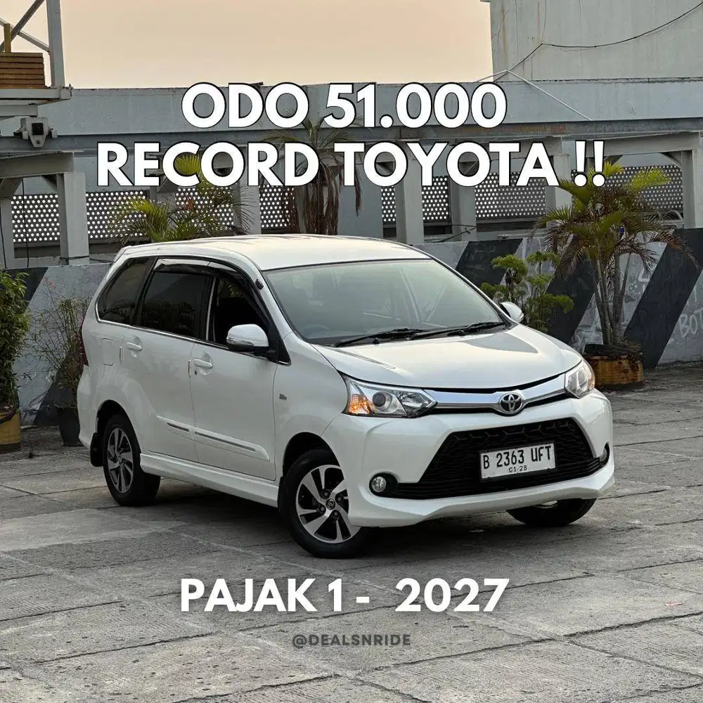 ODO 51.000 ANTIKK !! PAJAK 1/2027 TOYOTA VELOZ 1.5 2017 LOW ODO MULUS